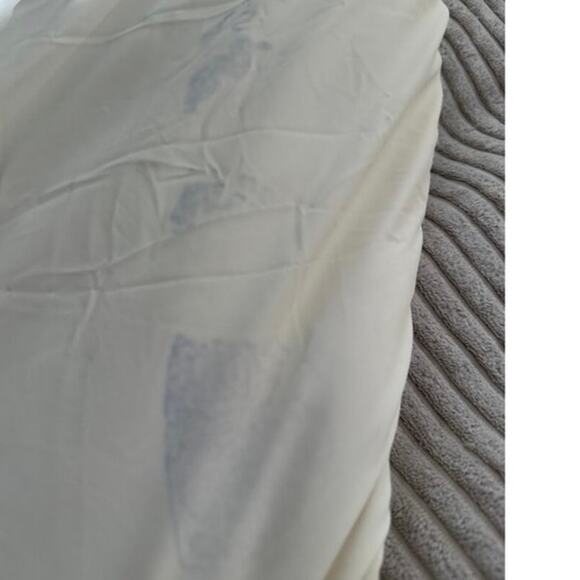 Stunning ivory Fringe skiing outfit SzM winter snow wear snowboard ski wear - Picture 13 of 16